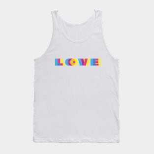 CMYK Colorful Love Tank Top